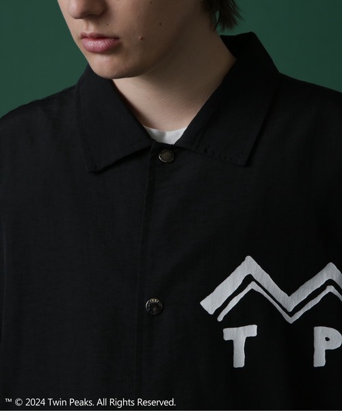 MANASTASH（マナスタッシュ）の「MANASTASH/マナスタッシュ TWIN PEAKS COACHES JACKET ツイン・ピークス コーチジャケット（その他アウター・メンズ・ブラック/モスグリーン/ネイビー・L/M/XL/S）」の7枚目の写真