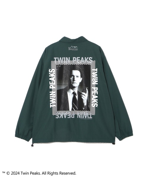 MANASTASH（マナスタッシュ）の「MANASTASH/マナスタッシュ TWIN PEAKS COACHES JACKET ツイン・ピークス コーチジャケット（その他アウター・メンズ・ブラック/モスグリーン/ネイビー・L/M/XL/S）」の15枚目の写真
