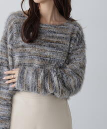 FREE'S MART | ◇シャギーグラデーションボーダーニット(ニット/セーター)