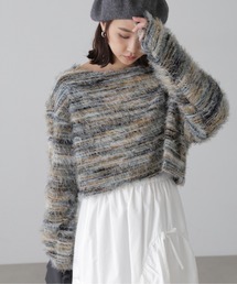 FREE'S MART | ◇シャギーグラデーションボーダーニット(ニット/セーター)