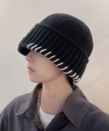 NOWLE（ノウル）の「【NOWLE】ハンドステッチ ニット バケットハット（ハット・レディース）」