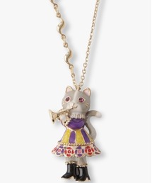 ANNA SUI ネックレス ネズミ パープル ANNA SUI ネックレス ネズミ パープル