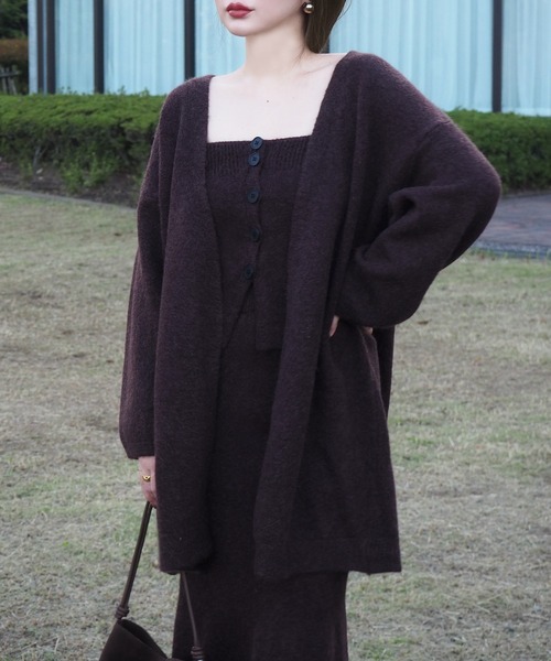 knit cardigan tops skirt 3set /【3点セット】ニット knit cardigan tops skirt 3set /【3点セット】ニット
