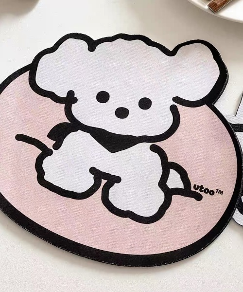 キャラクターイラスト マウスパッド HYTE マウスパッド Bunny Splash Desk Pad カナダ出身