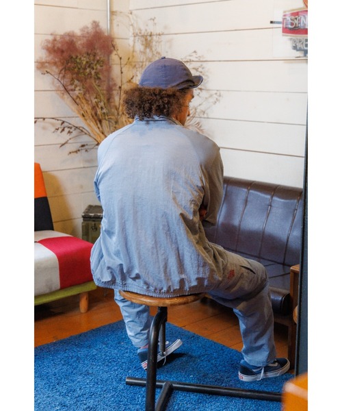 RIVER SIDE CULTURE(リバーサイドカルチャー)の「RIVER SIDE CULTURE/RSCナイロンジャケット (M4)(ブルゾン・メンズ・ブラック/オリーブ/サックスブルー・MEDIUM/LARGE/X-LARGE)」の9枚目の写真