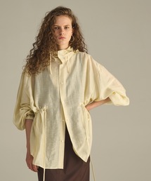 kha:ki | 「KHA:KI / カーキ」 フーデッドシアーシャツ HOODED SHEER SHIRTS(シャツ/ブラウス)