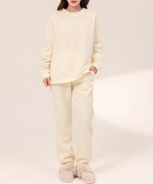 セットアップ/ワンマイルOK】長袖ノームコアドロップショルダー