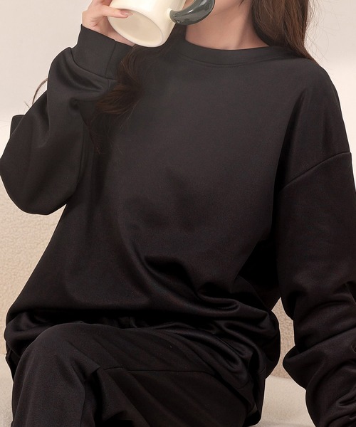 セットアップ/ワンマイルOK】長袖ノームコアドロップショルダー