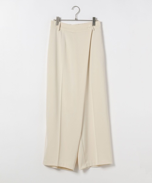 BAYFLOW(ベイフロー)の「ラップワイドパンツ(その他パンツ・レディース・ブラック/アイボリー/ベージュ・SMALL/MEDIUM)」の21枚目の写真