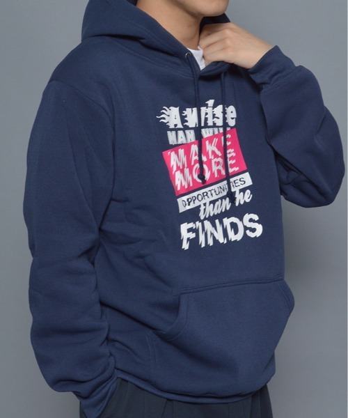 MODISH GAZE(モディシュガゼ)の「【MODISH GAZE】裏起毛ストリートプリントパーカー(CP)(パーカー・メンズ・カーキ系2/ブラック系2/ホワイト系1/レッド系1/グレー系2/ホワイト系2/ネイビー系1/パープル系1/ブラック系1/ベージュ系2・M/L/XL)」の8枚目の写真