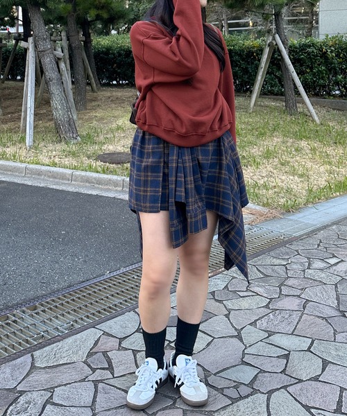 apres jour mignon(アプレジュールミニョン)の「【apresjour mignon 】ユニセックスリバーシブルスウェット【ZOZOTOWN限定アイテム】(スウェット・レディース・オートミール/ボルドー/ネイビー・X-LARGE/フリー)」の8枚目の写真