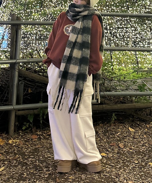 apres jour mignon(アプレジュールミニョン)の「【apresjour mignon 】ユニセックスリバーシブルスウェット【ZOZOTOWN限定アイテム】(スウェット・レディース・オートミール/ボルドー/ネイビー・X-LARGE/フリー)」の12枚目の写真