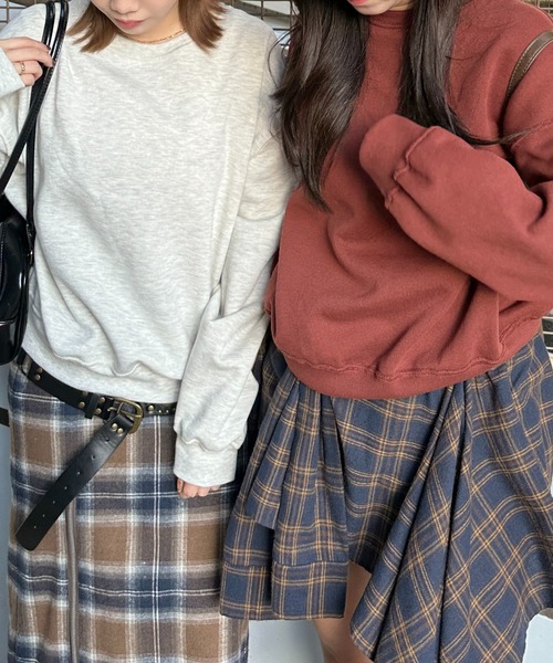 apres jour mignon(アプレジュールミニョン)の「【apresjour mignon 】ユニセックスリバーシブルスウェット【ZOZOTOWN限定アイテム】(スウェット・レディース・オートミール/ボルドー/ネイビー・X-LARGE/フリー)」の13枚目の写真