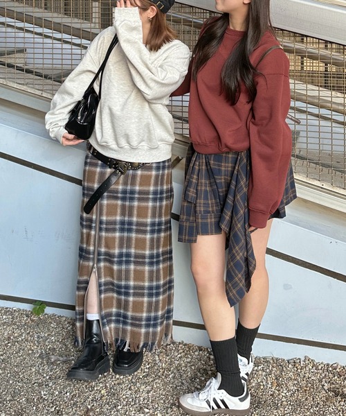 apres jour mignon(アプレジュールミニョン)の「【apresjour mignon 】ユニセックスリバーシブルスウェット【ZOZOTOWN限定アイテム】(スウェット・レディース・オートミール/ボルドー/ネイビー・X-LARGE/フリー)」の17枚目の写真
