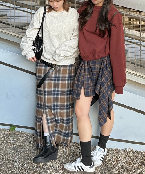 apres jour mignon(アプレジュールミニョン)の「【apresjour mignon 】ユニセックスリバーシブルスウェット【ZOZOTOWN限定アイテム】(スウェット・レディース・オートミール/ボルドー/ネイビー・X-LARGE/フリー)」の18枚目の写真