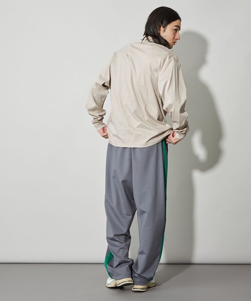 CITEN（シテン）の「＜CITEN＞モックネックロンＴ（Tシャツ/カットソー・メンズ・ネイビー/ホワイト/ベージュ・L/M）」の6枚目の写真