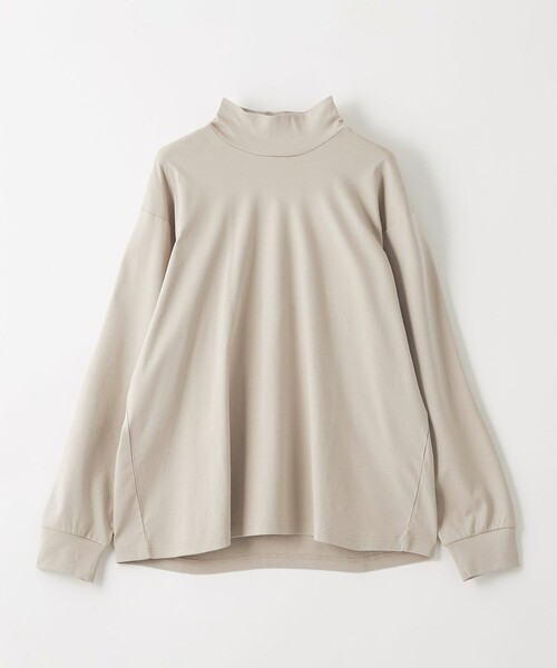 CITEN（シテン）の「＜CITEN＞モックネックロンＴ（Tシャツ/カットソー・メンズ・ネイビー/ホワイト/ベージュ・L/M）」の13枚目の写真