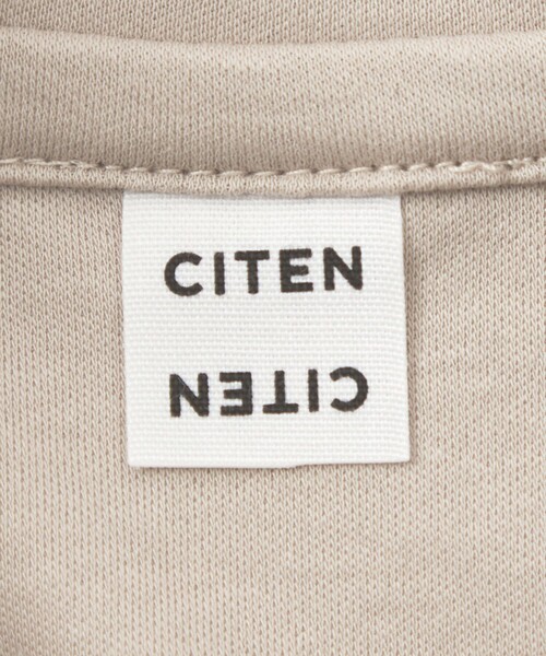 CITEN（シテン）の「＜CITEN＞モックネックロンＴ（Tシャツ/カットソー・メンズ・ネイビー/ホワイト/ベージュ・L/M）」の19枚目の写真