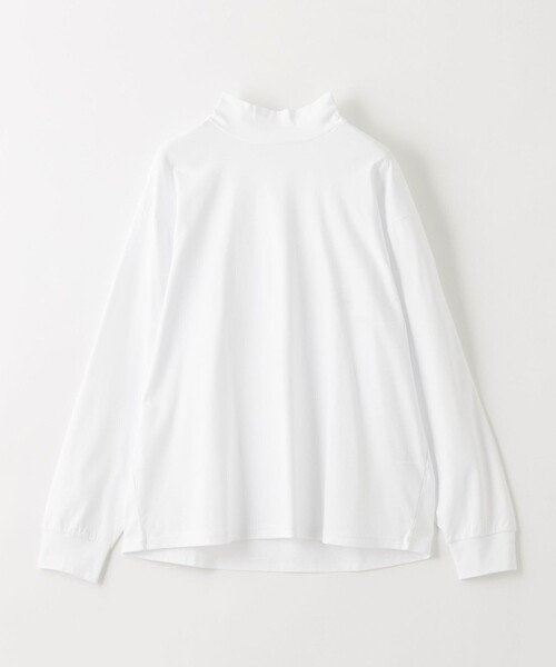 CITEN（シテン）の「＜CITEN＞モックネックロンＴ（Tシャツ/カットソー・メンズ・ネイビー/ホワイト/ベージュ・L/M）」の20枚目の写真