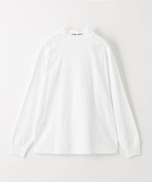 CITEN（シテン）の「＜CITEN＞モックネックロンＴ（Tシャツ/カットソー・メンズ・ネイビー/ホワイト/ベージュ・L/M）」の21枚目の写真