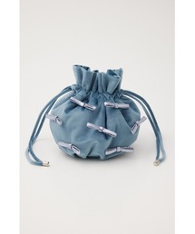 【新品未使用】ワコマリア　24FW ベロア　巾着袋　バッグ 新品未使用】ワコマリア 24FW ベロア 巾着袋 バッグ メンズ