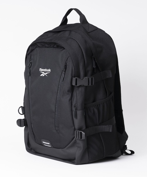 Reebok(リーボック)の「Reebok リーボック ワンポイント ロゴ 刺繍 大容量 軽量 バックパック リュック 約30L(バックパック/リュック・メンズ・アイボリー/ブラック/チャコール・FREE)」の16枚目の写真