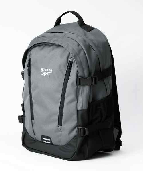 Reebok(リーボック)の「Reebok リーボック ワンポイント ロゴ 刺繍 大容量 軽量 バックパック リュック 約30L(バックパック/リュック・メンズ・アイボリー/ブラック/チャコール・FREE)」の19枚目の写真