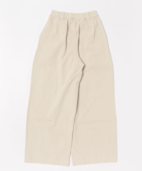 Crisp（クリスプ）の「【ZOZO限定】２タックツイルワイドパンツ（チノパンツ・レディース・ホワイト/ナチュラル・S）」の15枚目の写真