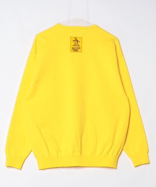 penguin BY MUNSINGWEAR(ペンギン バイ マンシングウェア)の「Solotex Crew-neck sweater(ニット/セーター・メンズ・イエロー/オレンジ/ブラック/グリーン・M/XL/L)」の5枚目の写真
