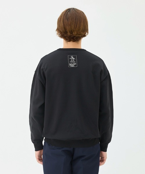 penguin BY MUNSINGWEAR(ペンギン バイ マンシングウェア)の「Solotex Crew-neck sweater(ニット/セーター・メンズ・イエロー/オレンジ/ブラック/グリーン・M/XL/L)」の7枚目の写真