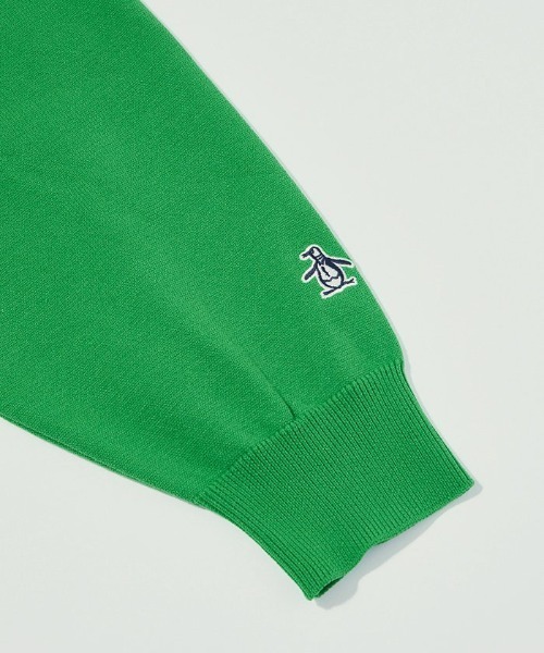 penguin BY MUNSINGWEAR(ペンギン バイ マンシングウェア)の「Solotex Crew-neck sweater(ニット/セーター・メンズ・イエロー/オレンジ/ブラック/グリーン・M/XL/L)」の10枚目の写真