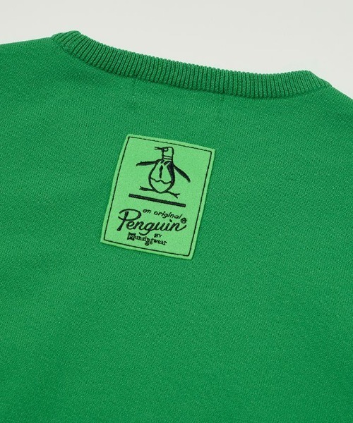 penguin BY MUNSINGWEAR(ペンギン バイ マンシングウェア)の「Solotex Crew-neck sweater(ニット/セーター・メンズ・イエロー/オレンジ/ブラック/グリーン・M/XL/L)」の11枚目の写真