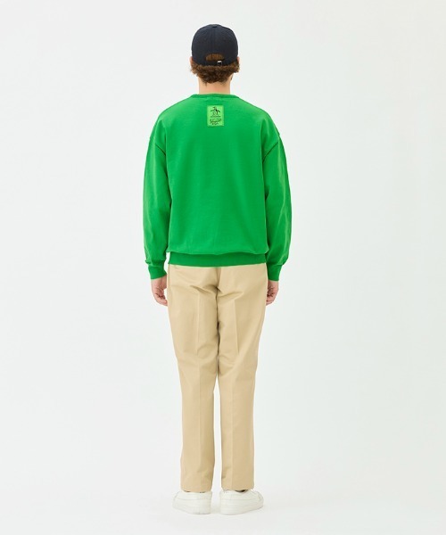 penguin BY MUNSINGWEAR(ペンギン バイ マンシングウェア)の「Solotex Crew-neck sweater(ニット/セーター・メンズ・イエロー/オレンジ/ブラック/グリーン・M/XL/L)」の17枚目の写真