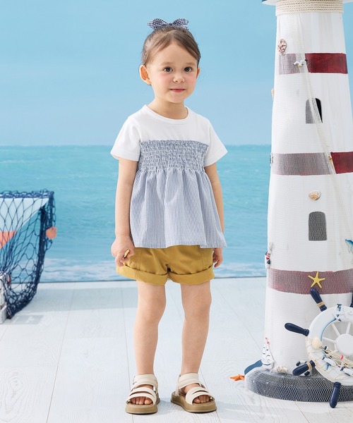 新品美品】コンビミニ等 ハーフパンツ110 &マリン柄 半袖Tシャツ 7点まとめ 楽天市場】コンビミニ 半袖の通販