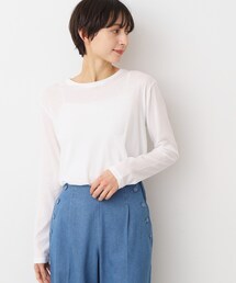 DOLCE&GABBANA シースルークルーネック プルオーバー DOLCE&GABBANA シースルークルーネック プルオーバー