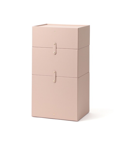 Francfranc スタッキングドロワー　ピンク2個セット Francfranc スタッキングドロワー ピンク2個セット
