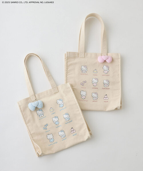 LADURÉE Hello Kitty トートバッグ LADUREE✖️ハローキティトートバッグが予約できるようになり