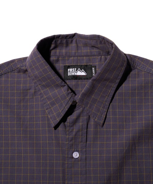 FIRST DOWN（ファーストダウン）の「ブロード ロングスリーブ シャツ #1（シャツ/ブラウス・メンズ・ネイビー系/ブラウン系・L/M/XL）」の16枚目の写真