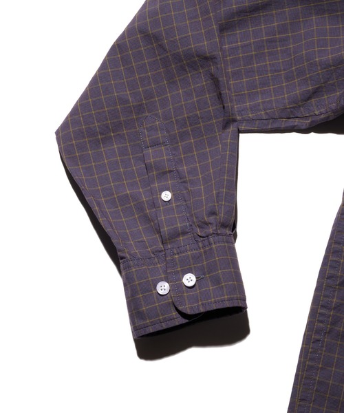 FIRST DOWN（ファーストダウン）の「ブロード ロングスリーブ シャツ #1（シャツ/ブラウス・メンズ・ネイビー系/ブラウン系・L/M/XL）」の18枚目の写真