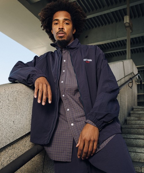 FIRST DOWN（ファーストダウン）の「ブロード ロングスリーブ シャツ #1（シャツ/ブラウス・メンズ・ネイビー系/ブラウン系・L/M/XL）」の10枚目の写真