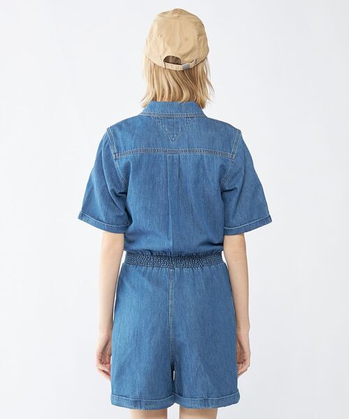 tommy jeans（トミー ジーンズ）の「デニムプレイスーツ（ワンピース・レディース・ブルー・SMALL/MEDIUM/X-SMALL）」の5枚目の写真