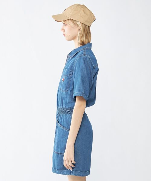  JEANSトミーヒルフィガー デニムワンピース トミー ヒルフィガー TOMMY HILFIGER デニムミディシャツ