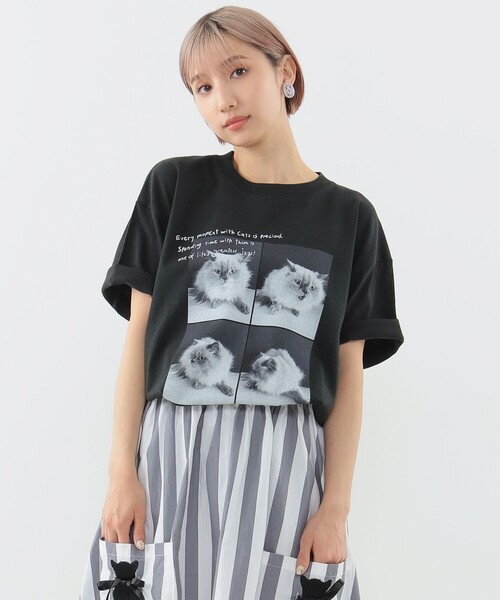 mmts（マミタス）の「ルビー フォトTシャツ（Tシャツ/カットソー・レディース・ホワイト/ブラック・M/L/XL）」の17枚目の写真