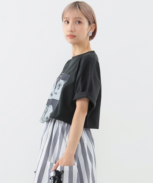 mmts（マミタス）の「ルビー フォトTシャツ（Tシャツ/カットソー・レディース・ホワイト/ブラック・M/L/XL）」の15枚目の写真