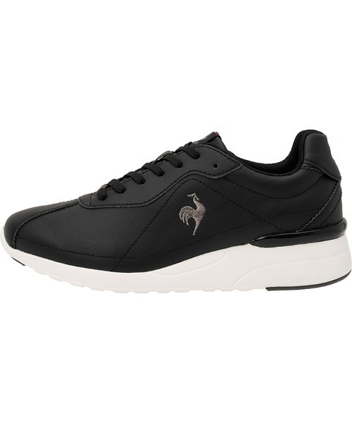 le coq sportif(ルコックスポルティフ)の「LCS モンペリエ NEO LIFT / LCS MONTPELLIER NEO LIFT(スニーカー・レディース・ホワイト×シルバー/ブラック・23.0cm/23.5cm/24.0cm/24.5cm/25.0cm/22.5cm)」の1枚目の写真