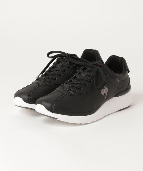 le coq sportif(ルコックスポルティフ)の「LCS モンペリエ NEO LIFT / LCS MONTPELLIER NEO LIFT(スニーカー・レディース・ホワイト×シルバー/ブラック・23.0cm/23.5cm/24.0cm/24.5cm/25.0cm/22.5cm)」の22枚目の写真
