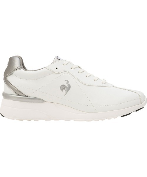 le coq sportif(ルコックスポルティフ)の「LCS モンペリエ NEO LIFT / LCS MONTPELLIER NEO LIFT(スニーカー・レディース・ホワイト×シルバー/ブラック・23.0cm/23.5cm/24.0cm/24.5cm/25.0cm/22.5cm)」の7枚目の写真