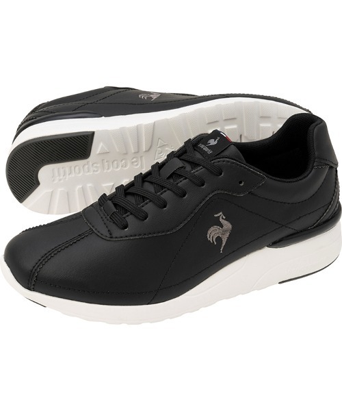 le coq sportif(ルコックスポルティフ)の「LCS モンペリエ NEO LIFT / LCS MONTPELLIER NEO LIFT(スニーカー・レディース・ホワイト×シルバー/ブラック・23.0cm/23.5cm/24.0cm/24.5cm/25.0cm/22.5cm)」の18枚目の写真