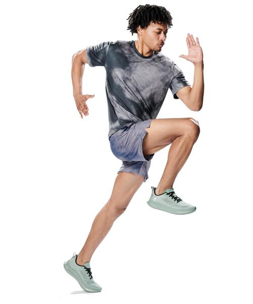 UNDER ARMOUR(アンダーアーマー)の「UAモチベート プリント ショートスリーブ Tシャツ(トレーニング/メンズ)(Tシャツ/カットソー・メンズ・グレー・M/L/XL/3XL/S/2XL)」の6枚目の写真