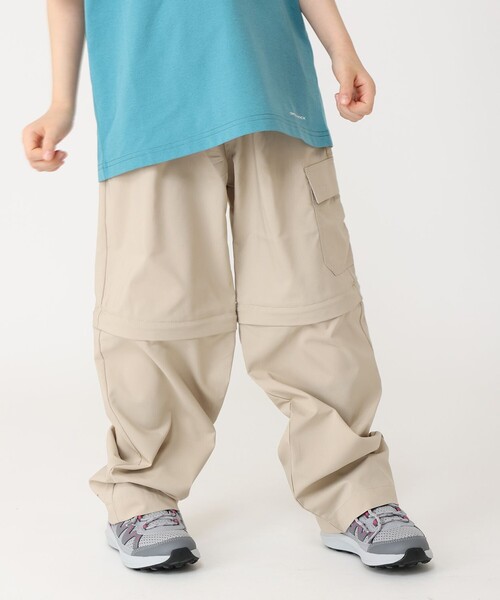 Columbia（コロンビア）の「Columbia/ キッズアイテム/ シルバーリッジユーティリティコンバーチブルパンツ /コロンビア（その他パンツ・キッズ・グレー/ブラック/ベージュ/グリーン・S/M/XS/XXS/L）」の4枚目の写真